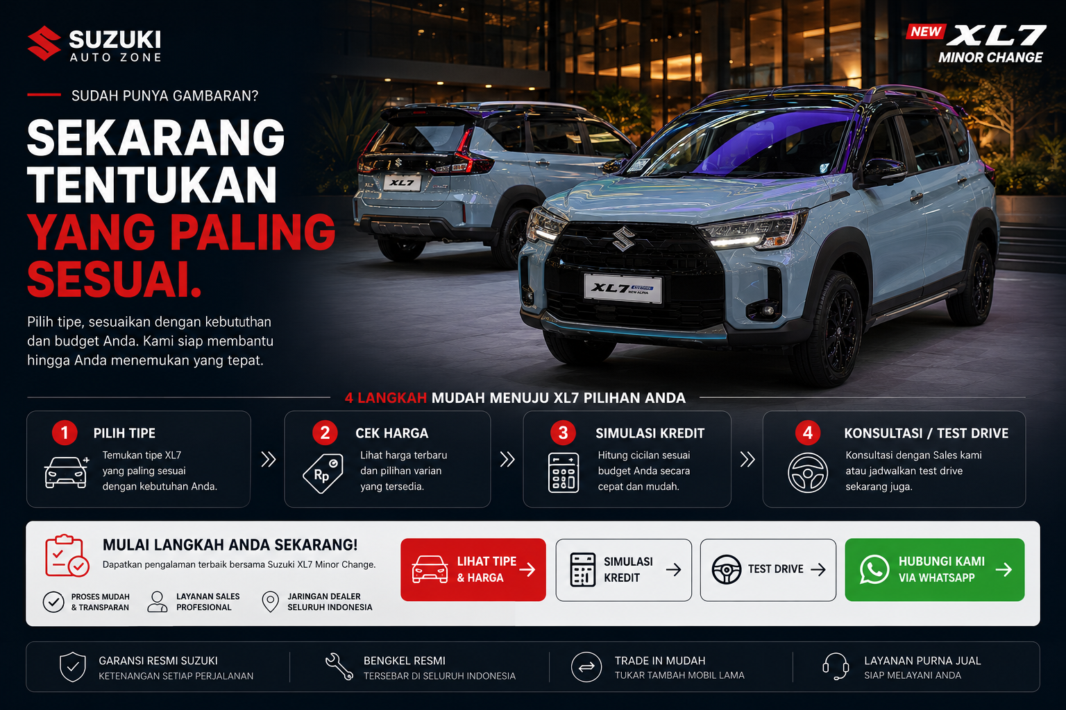 NEW XL7 MINOR CHANGE Brosur Suzuki Auto Zone