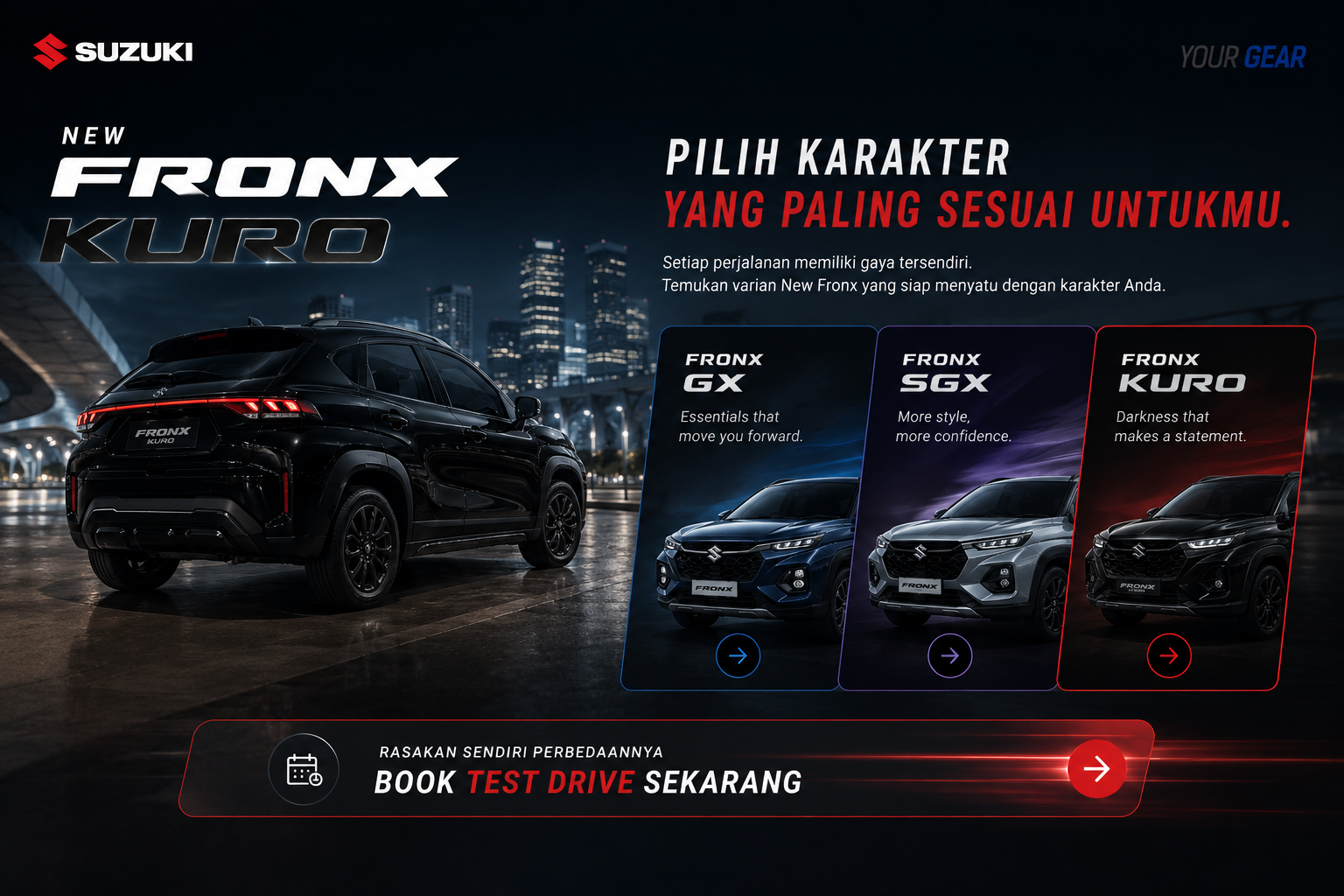 FRONX Brosur Suzuki Auto Zone