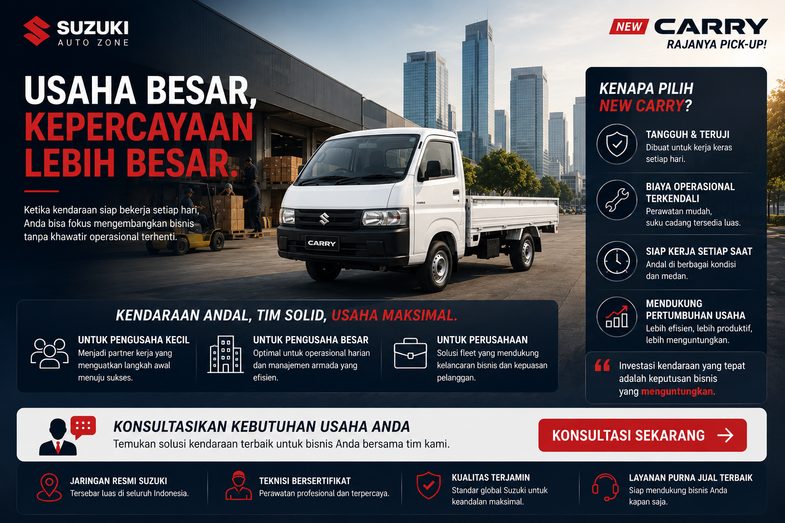 NEW CARRY PICK-UP Brosur Suzuki Auto Zone
