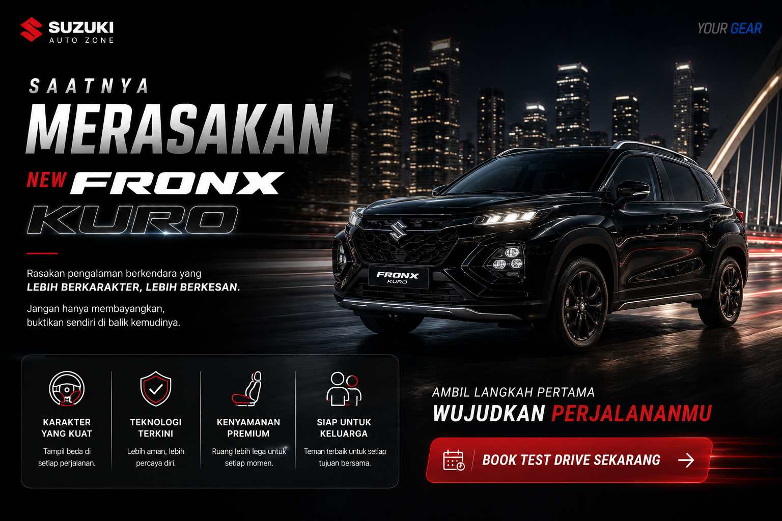 FRONX Brosur Suzuki Auto Zone