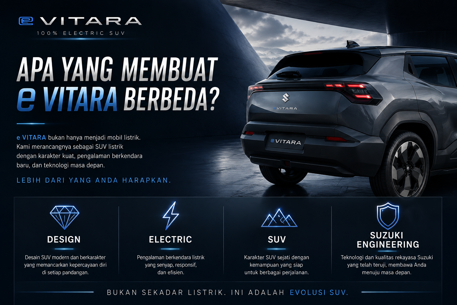 E-VITARA EV Brosur Suzuki Auto Zone